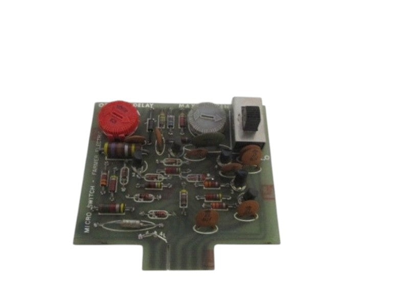 MICRO SWITCH FE-LOG4 LOGIC AMPLIFER TIME DELAY OPTION CARD UNMP