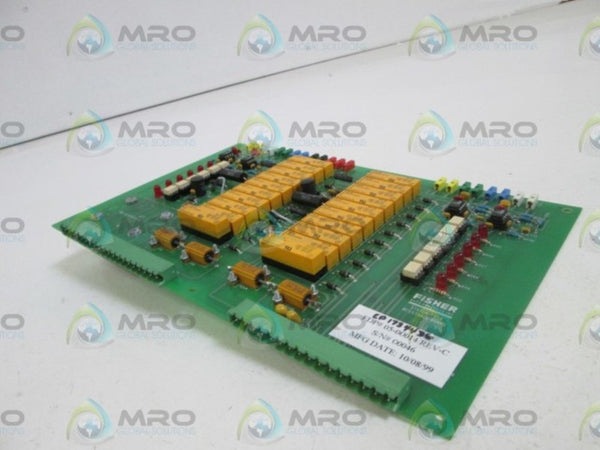 FISHER RESISTANCE BOARD 05-00014 REV. C UNMP
