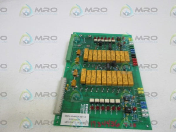 FISHER RESISTANCE BOARD 05-00014 REV. E  UNMP