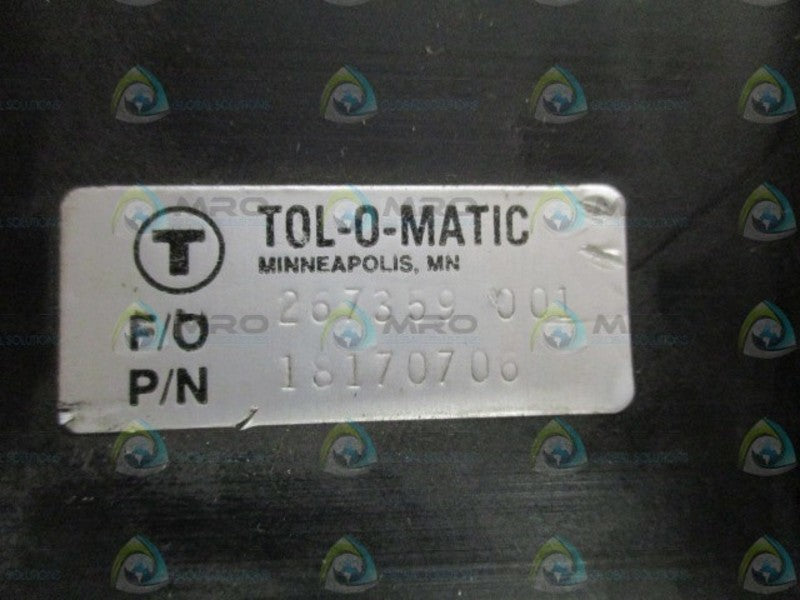 TOL-O-MATIC 18170706 ROTARY ACTUATOR UNMP