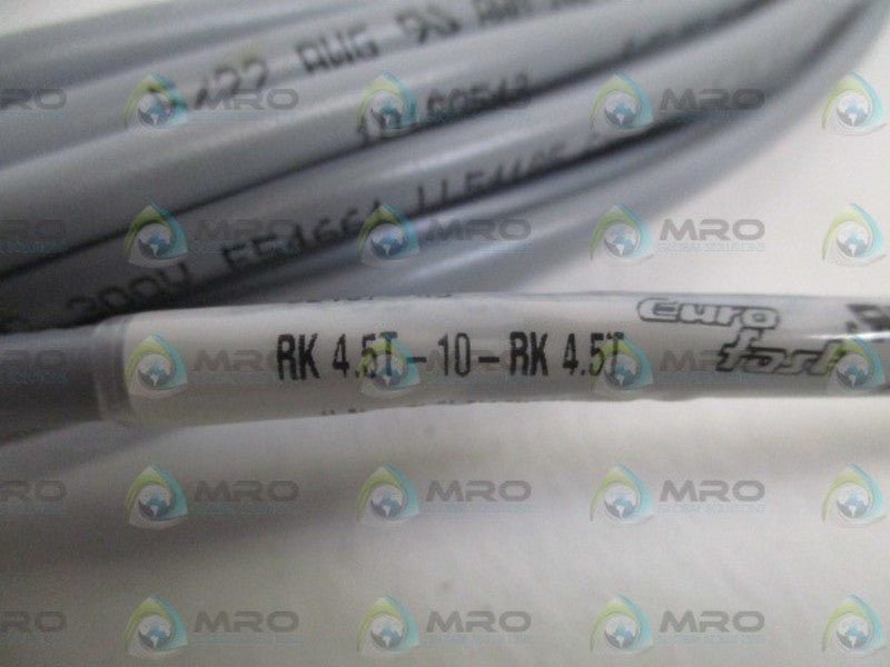 TURCK RK4.5T-10-RK4.5T MOLDED CORDSET NSNP
