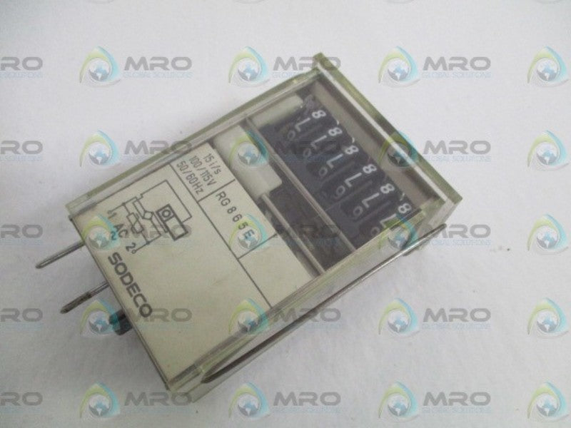 SODECO RG865E TOTALIZER UNMP