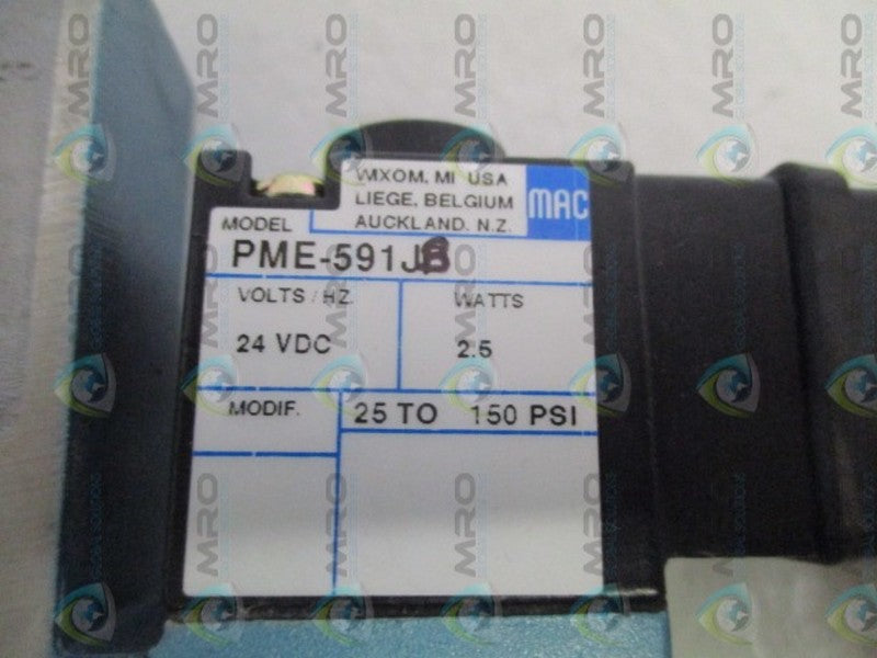 MAC 914B-PM-591JB SOLENOID VALVE NSNP