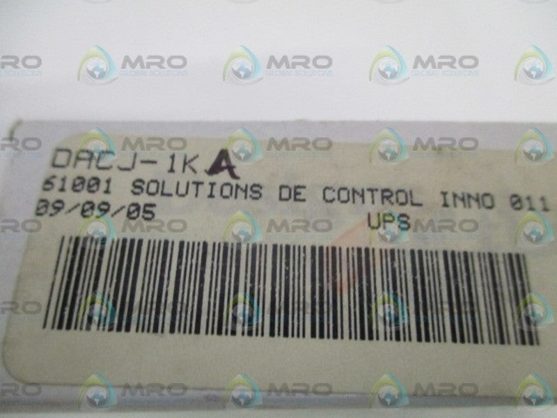 MAC DACJ-1KA SOLENOID CONNECTOR NSMP