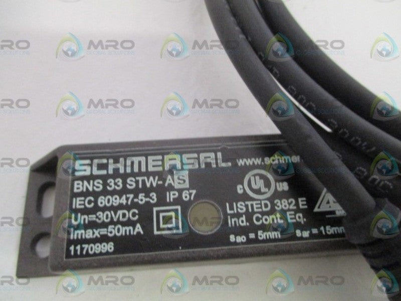 SCHMERSAL BNS33STW-AS MAGNETIC SENSOR NSNP