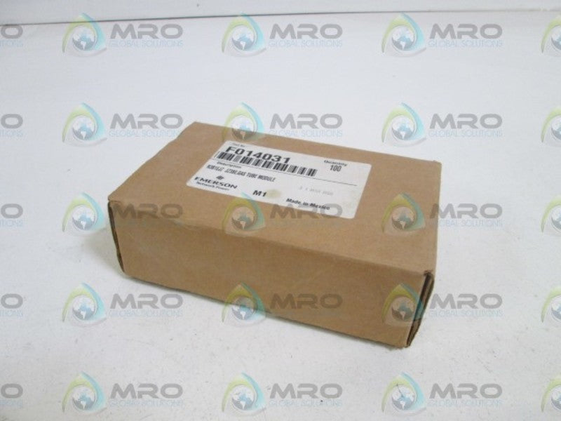 LOT OF 100 EMERSON GAS TUBE MODULE F014031 NSMP