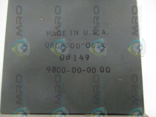 AIRPAX 080-300-0610 PRECISION CONTROL TACHOMETER  UNMP