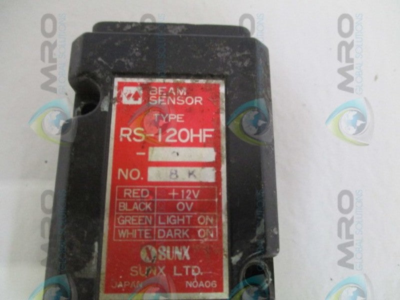 SUNX RS-I20HF BEAM SENSOR UNMP