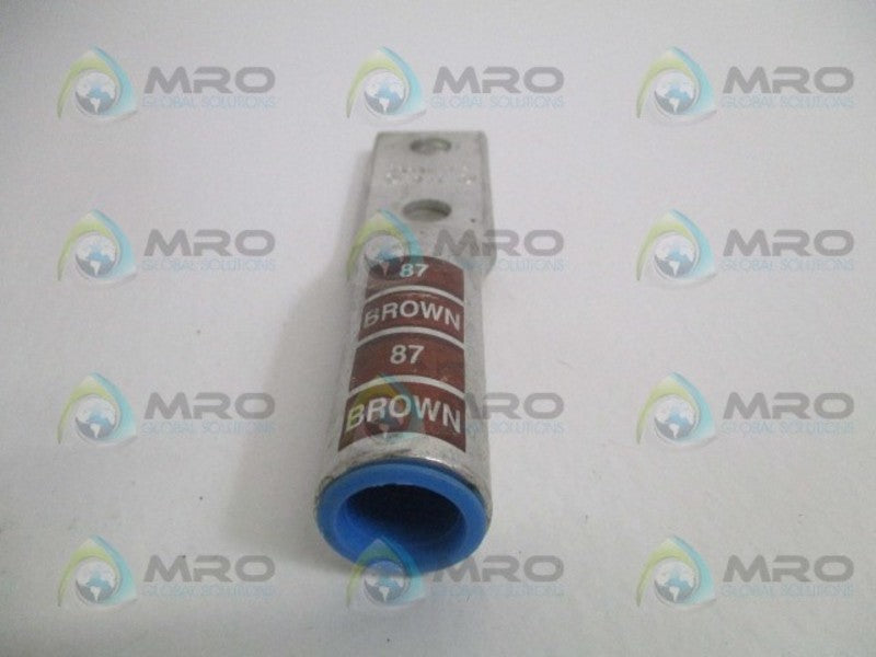 THOMAS & BETTS 350AL9CU BROWN COMPRESSION LUG  NSNP