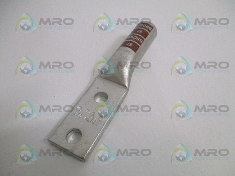THOMAS & BETTS 350AL9CU BROWN COMPRESSION LUG  NSNP