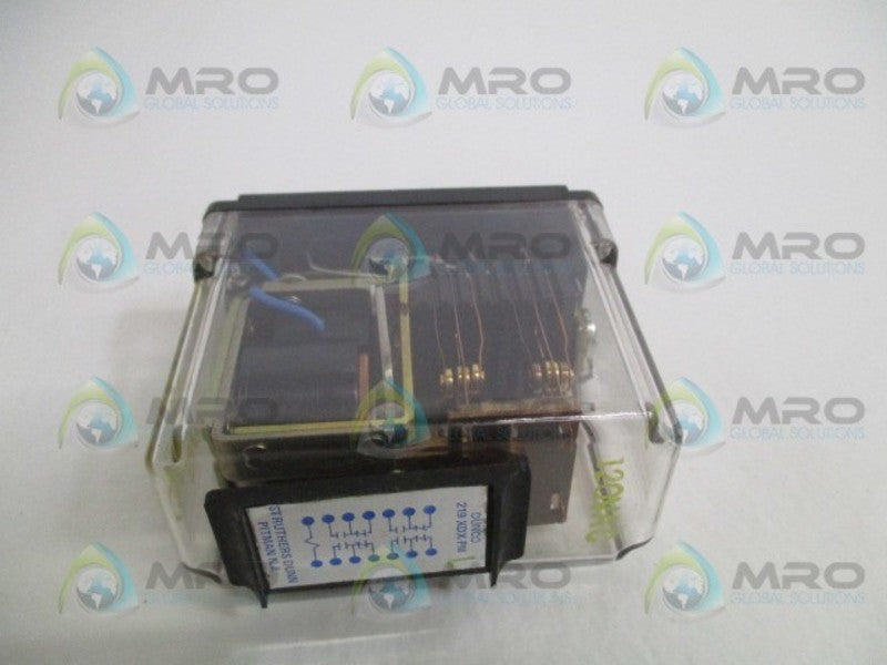 STRUTHERS-DUNN 219XDXPM RELAY 120VAC NSNP