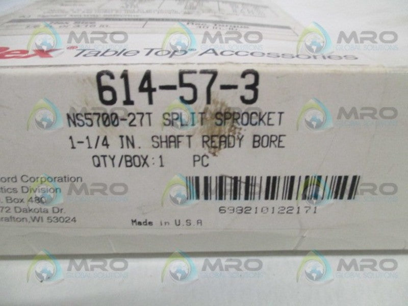 REXNORD NS5700-27T 614-57-3 SPLIT SPROCKET NSMP