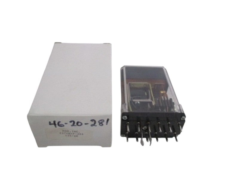 MSD 237XBXP-200 DELAY ON RELEASE RELAY 2-200 SEC. NSMP