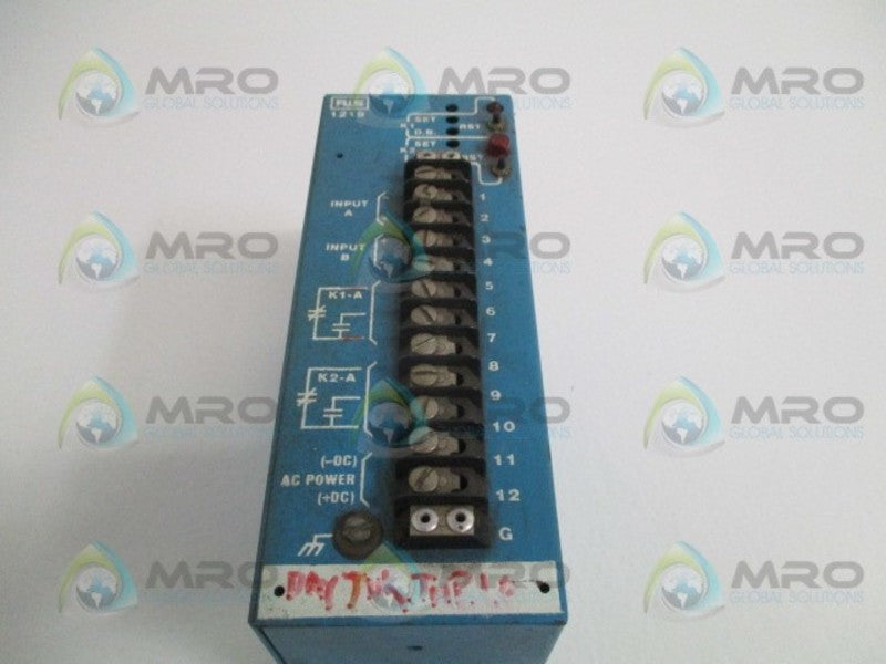 RIS ET-1219 CURRENT ALARM 4-20mA LO/LO TRIP (AS PICTURED) UNMP