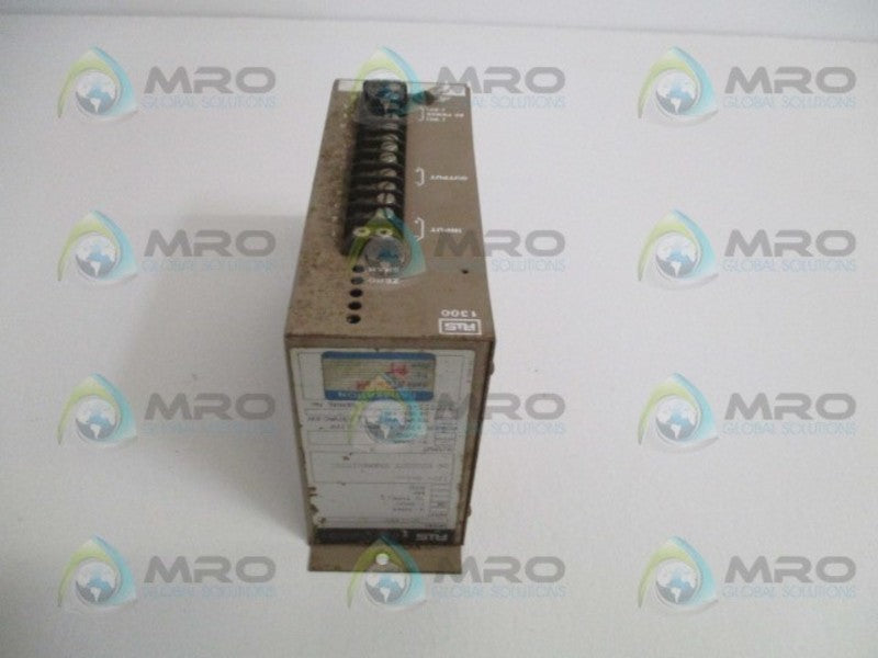 RIS SC-1300 DC CURRENT TRANSMITTER 1-5VDC 0-1mA 115VAC UNMP