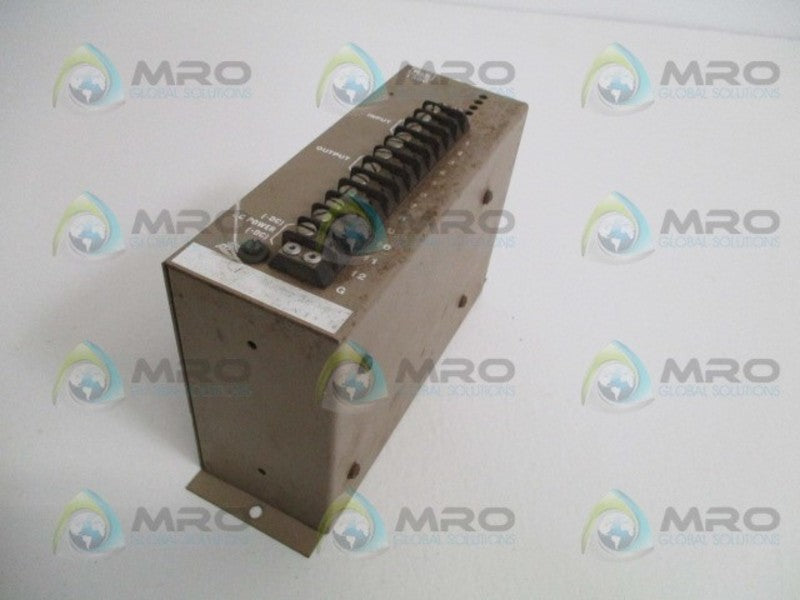RIS SC-1300 DC CURRENT TRANSMITTER 1-5VDC 0-1mA 115VAC UNMP