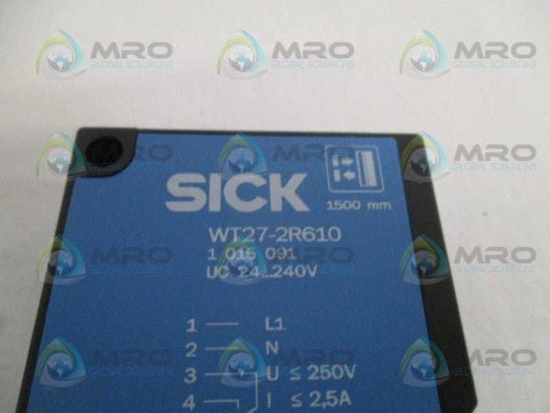 SICK WT27-2R610 PHOTOELECTRIC SENSOR  NSMP