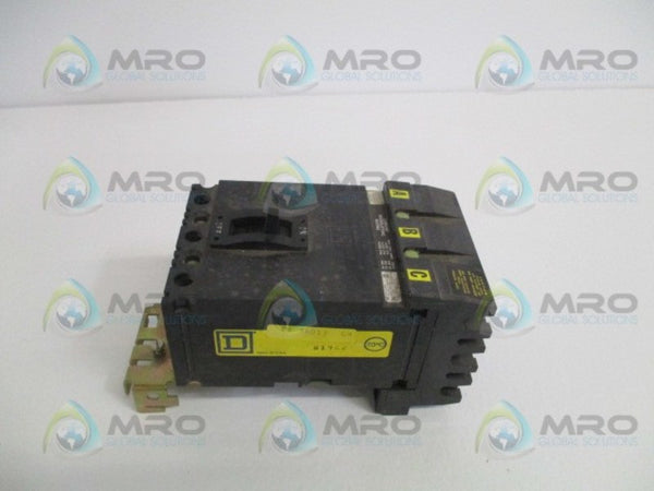 SQUARE D FA36015 CIRCUIT BREAKER 15A UNMP