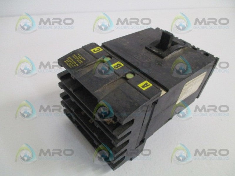 SQUARE D FA36015 CIRCUIT BREAKER 15A UNMP