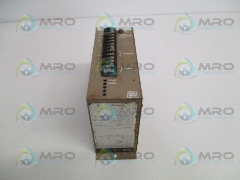RIS SC-1300 DC CURRENT TRANSMITTER IN: 4-20MA OUT:10-50MA (AS PICTURED) UNMP