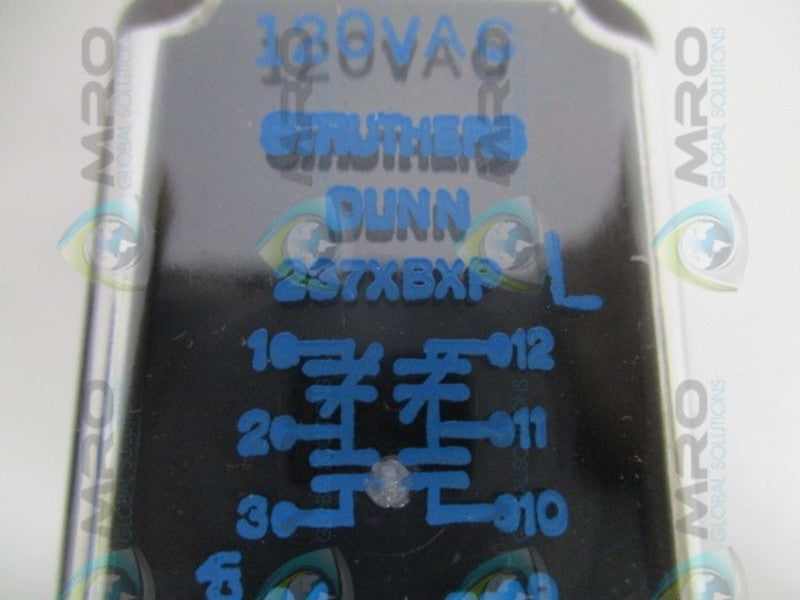 STRUTHERS-DUNN 237XBXP-200 RELAY 2-200 SEC. 120VAC NSMP