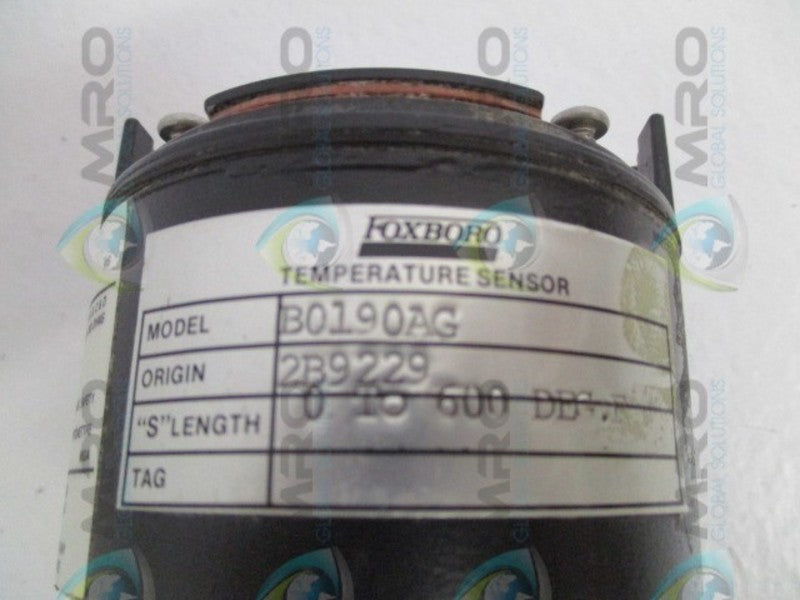 FOXBORO B0190AG TRANSMITTER UNMP