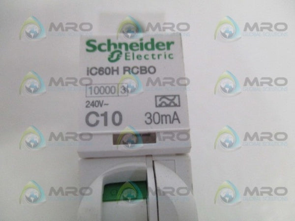 SCHNEIDER  iC60H-C10 CIRCUIT BREAKER 10A UNMP