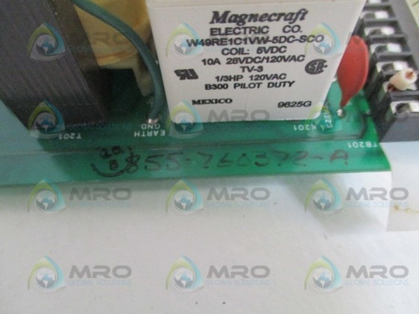 ROSEMOUNT 855-760372-A SENSOR CONTROL BOARD UNMP