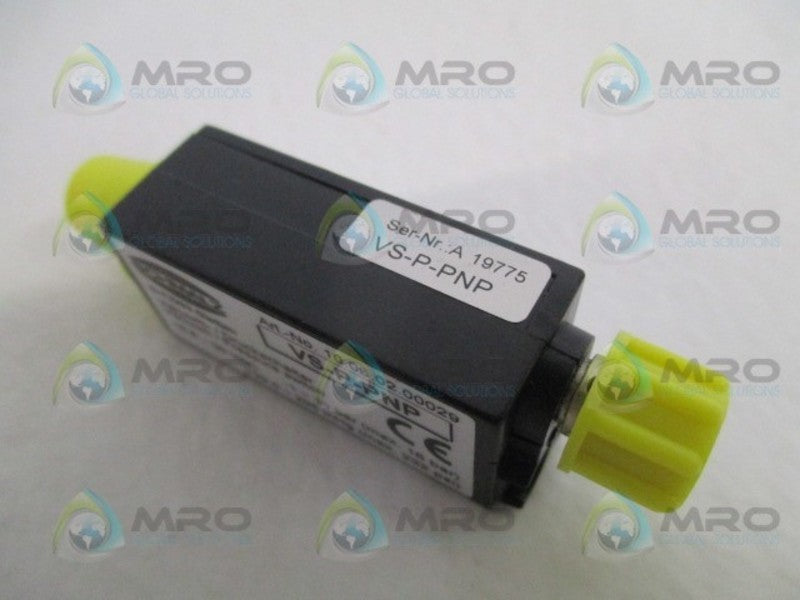 SCHMALZ VS-P-PNP 10.06.02.00029 VACUUM/ PRESSURE SWITCH NSMP
