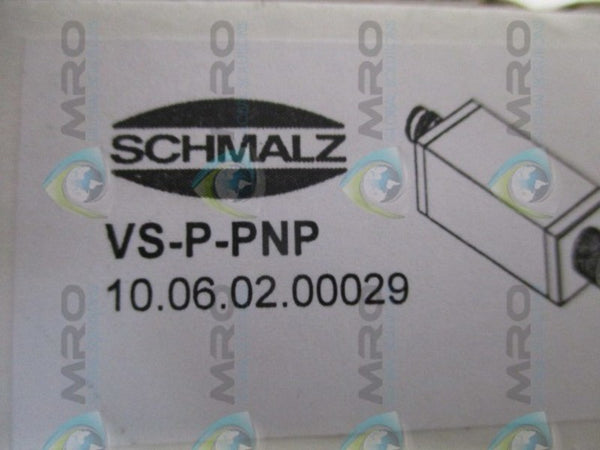 SCHMALZ VS-P-PNP 10.06.02.00029 VACUUM/ PRESSURE SWITCH NSMP