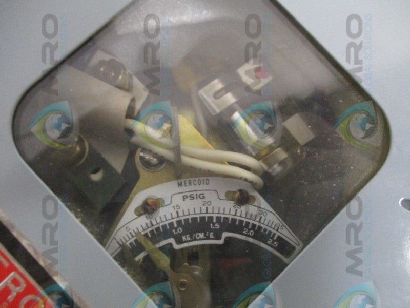 MERCOID CONTROLS DA31-3R4 PRESSURE SWITCH  UNMP