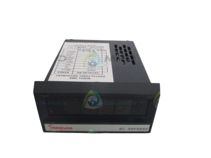 SIMPSON 2869 DIGITAL PANEL INSTRUMENT 0-200 AAC UNMP