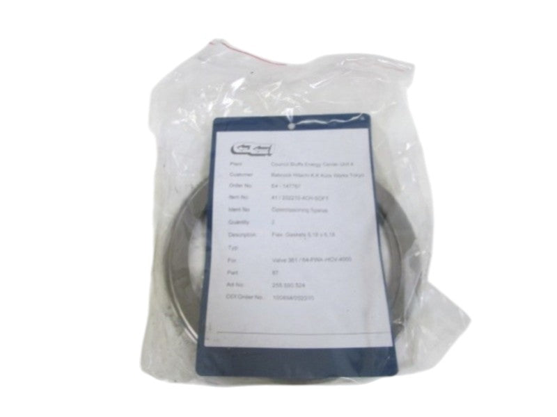 LOT OF 2 CCI FLEX GASKETS 5,18X6,18 255.590.524 NSNP IN BAG