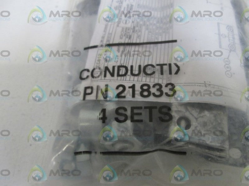 LOT OF 4 CONDUCTIX 21833 NSNP IN BAG