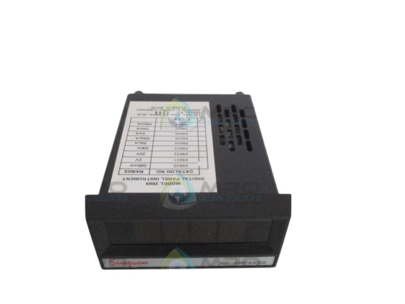 SIMPSON 2869 DIGITAL PANEL INSTRUMENT 50 AAC UNMP