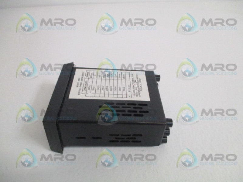 SIMPSON 2869 DIGITAL PANEL INSTRUMENT 50 AAC UNMP