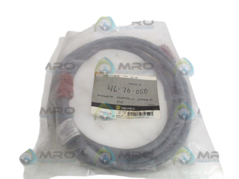 SQUARE D SY/MAX 8030-CC-30 POWER SUPPLY CABLE NSMP
