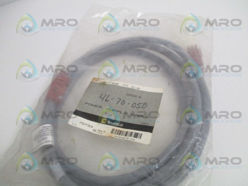 SQUARE D SY/MAX 8030-CC-30 POWER SUPPLY CABLE NSMP
