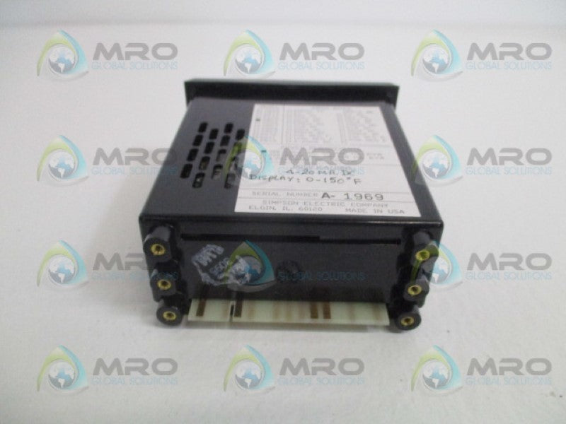 SIMPSON 2865 0/150F NSNP