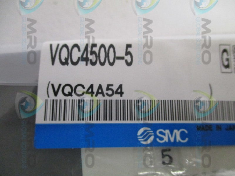 SMC VQC4500-5 SOLENOID VALVE NSMP