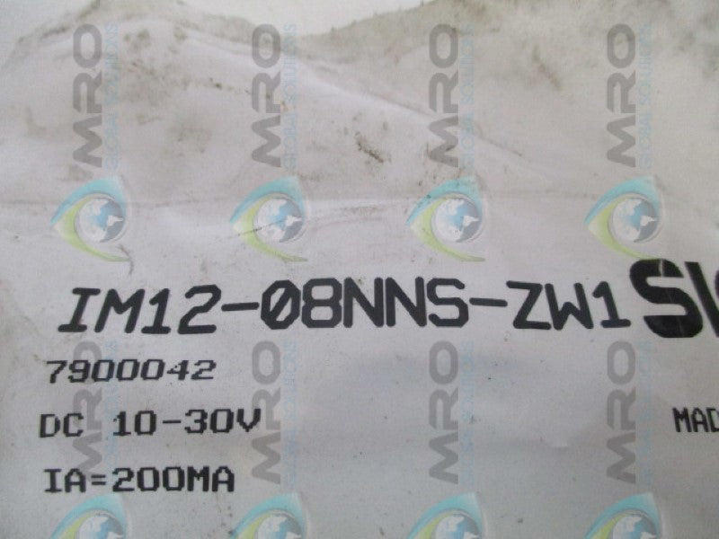 SICK IM12-08NNS-ZW1 INDUCTIVE PROXIMITY SWITCH NSMP