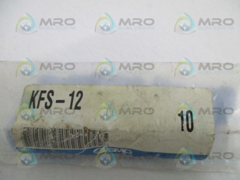 SMC KFS-12 FITTING (PKG. OF 10) NSMP