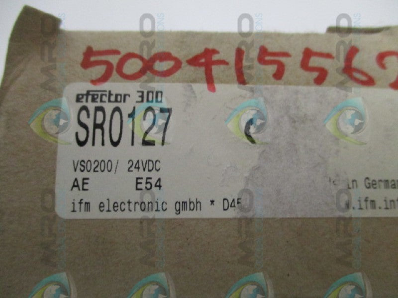 IFM EFECTOR SR0127 CONTROL MONITOR NSMP