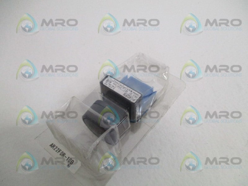 FUJI ELECTRIC AR22F0R-10B BLACK PUSHBUTTON SWITCH NSMP