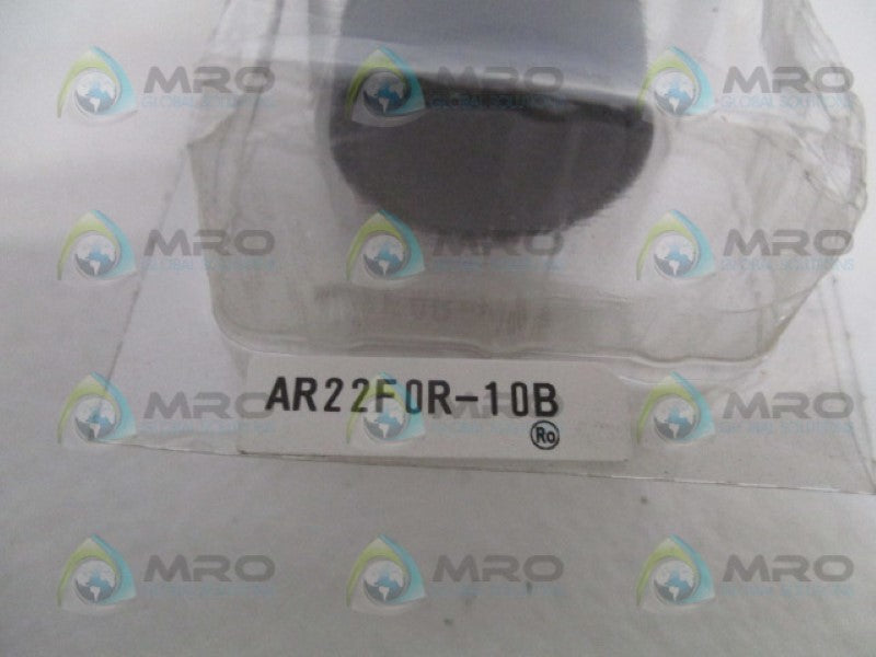 FUJI ELECTRIC AR22F0R-10B BLACK PUSHBUTTON SWITCH NSMP
