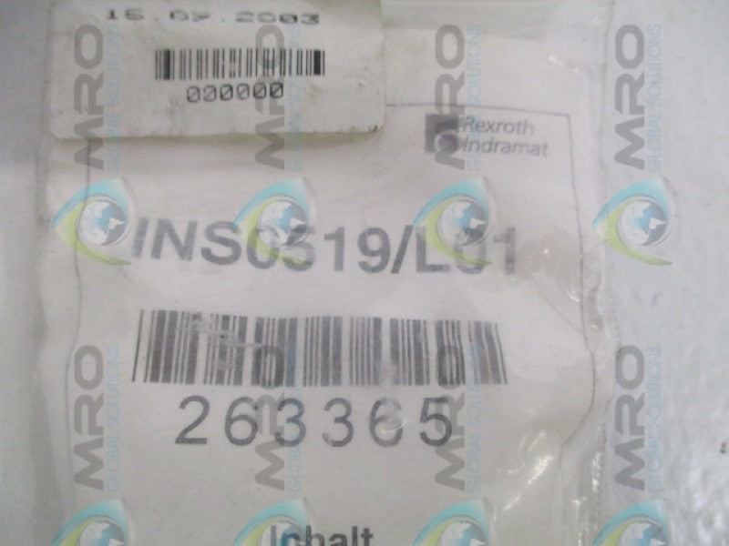 REXROTH INS0519/L01 CONNECTOR PLUG NSMP
