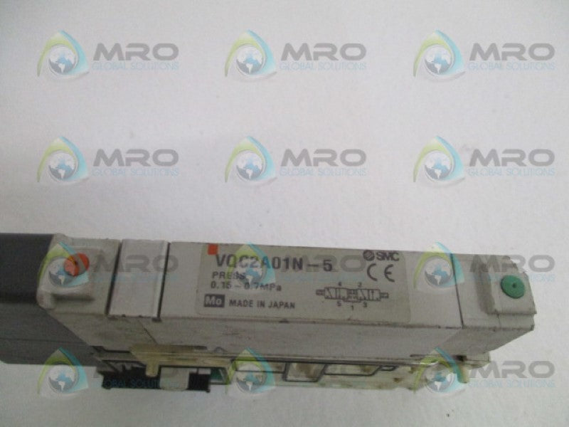 SMC VQC2A01N-5 SOLENOID VALVE UNMP