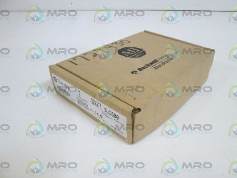 INDUSTRIAL SPARE PART OUTPUT MODULE 1746-OB6EI SER. A  NSMP