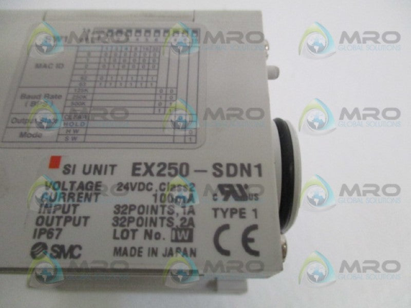 SMC EX250-SDN1 PNEUMATIC CONTROLLER NSMP