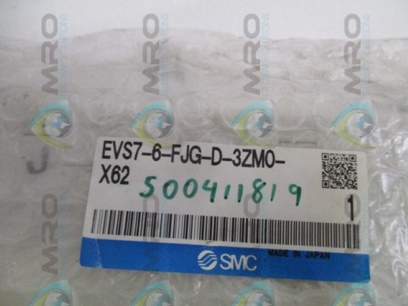 SMC EVS7-6-FJG-D-3ZM0-X62 PNEUMATIC VALVE NSMP